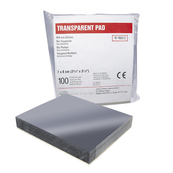 DE-Anmischblöcke, transparent