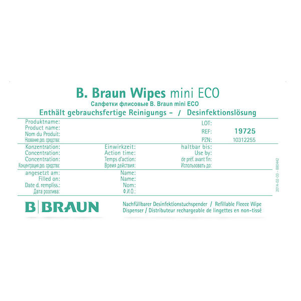 B. Braun Wipes mini ECO