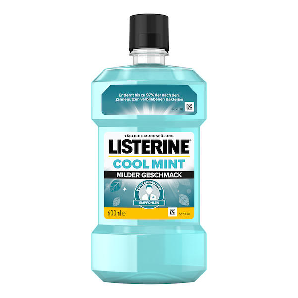 Listerine Cool Mint Milder Geschmack