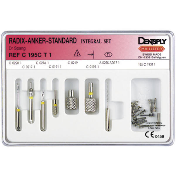 Radix-Anker® Standard - Integral Set Edelstahl