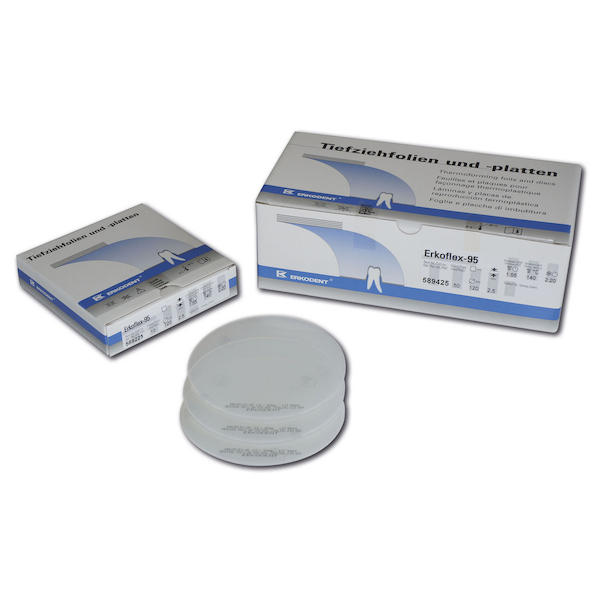 Erkoflex-95 transparent, mit Isolierfolie, Ø 120 mm (rund)