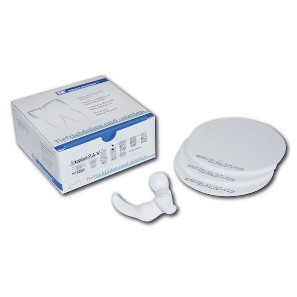 Erkoplast PLA-W weiß, Ø 120 mm (rund)