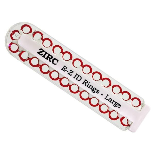 Zirc EZ-ID Markierungsringe, groß (Ø 6 mm) - Nachfüllpackung