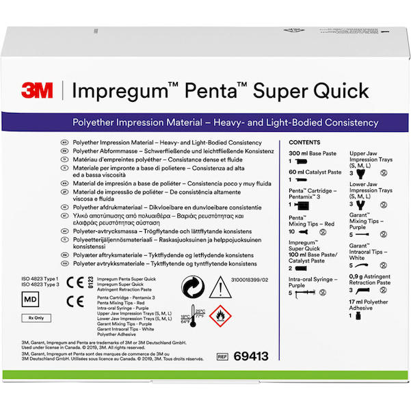 3M Impregum™ Penta™ Super Quick Heavy Body / Light Body - Intro Kit