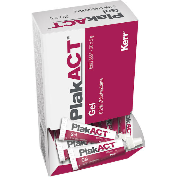 PlakACT™ Gel, 0,2 % Chlorhexidin