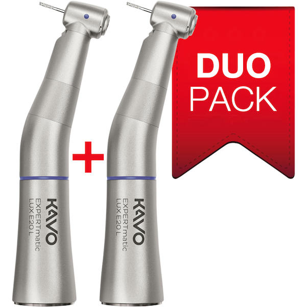EXPERTmatic LUX Winkelstück E20 L Duo Pack