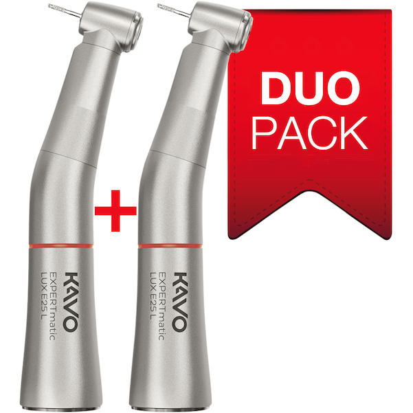 EXPERTmatic LUX Winkelstück E25 L Duo Pack