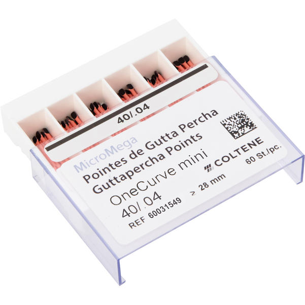 MicroMega One Curve™ mini Guttaperchaspitzen