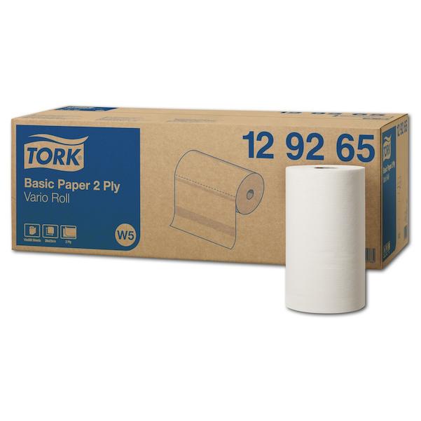 Tork® Standard Papierwischtücher, Kleinrolle Weiß