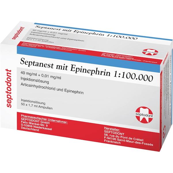 Septanest mit Epinephrin 1:100.000