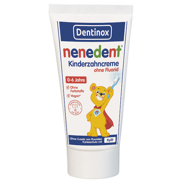 nenedent Kinderzahncreme ohne Fluorid