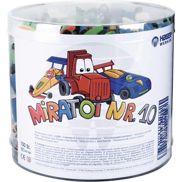 Miratoi® Nr. 10 - Mini Autos, -Schiffe