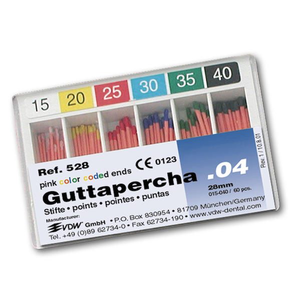 Guttaperchaspitzen Taper