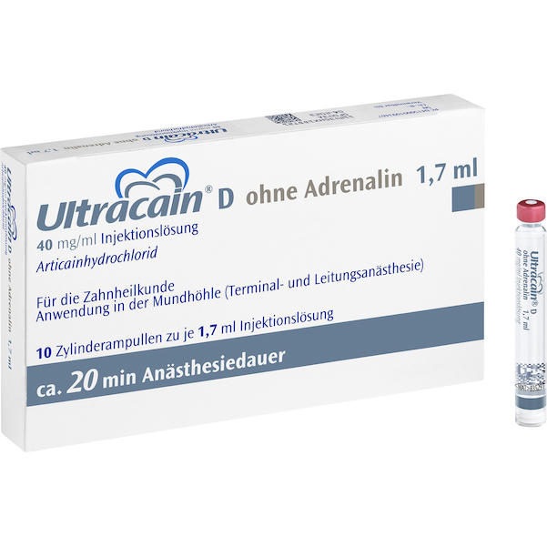 Ultracain D ohne Adrenalin