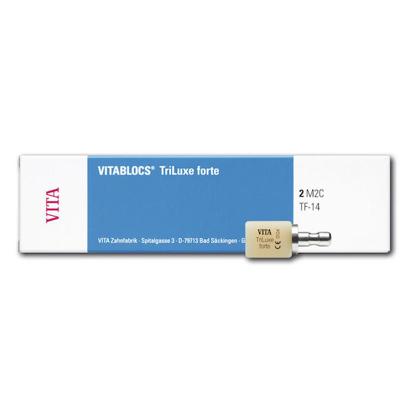 VITABLOCS® TriLuxe forte for CEREC®/inLab® VITA SYSTEM 3D-MASTER®