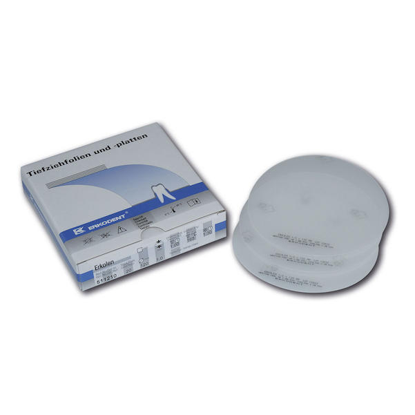Erkolen transparent, mit Isolierfolie, Ø 120 mm (rund)