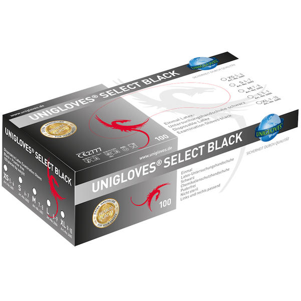 100 Stück: Select Black