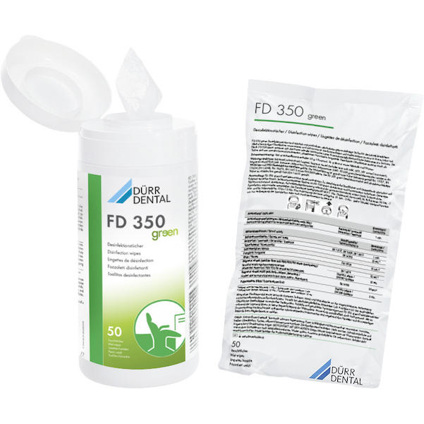 FD 350 green Desinfektionstücher