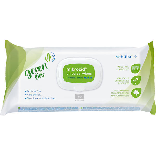 Mikrozid universal wipes green line maxi