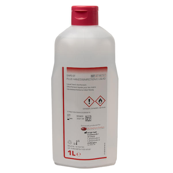 DE-Safe-ST Plus Händedesinfektionsmittel flüssig