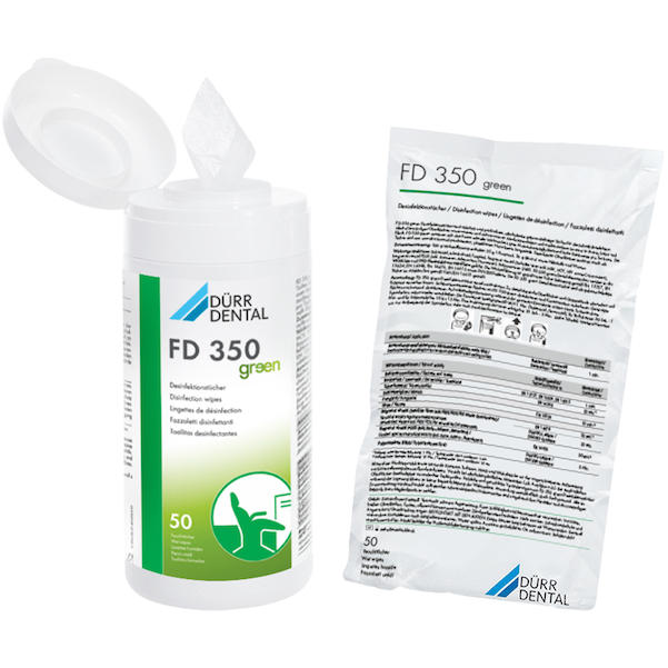 FD 350 green Desinfektionstücher